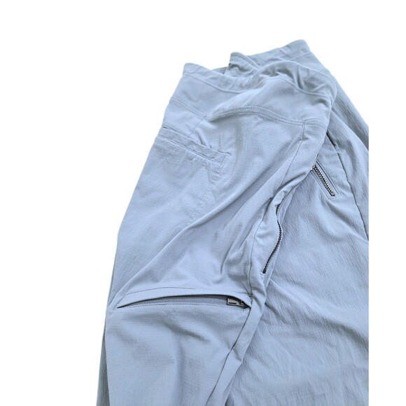 Athleta Pants Womens 4 Gray Trekkie Relaxed North Jogger Mid Rise Gorpcore Cargo - Picture 8 of 11